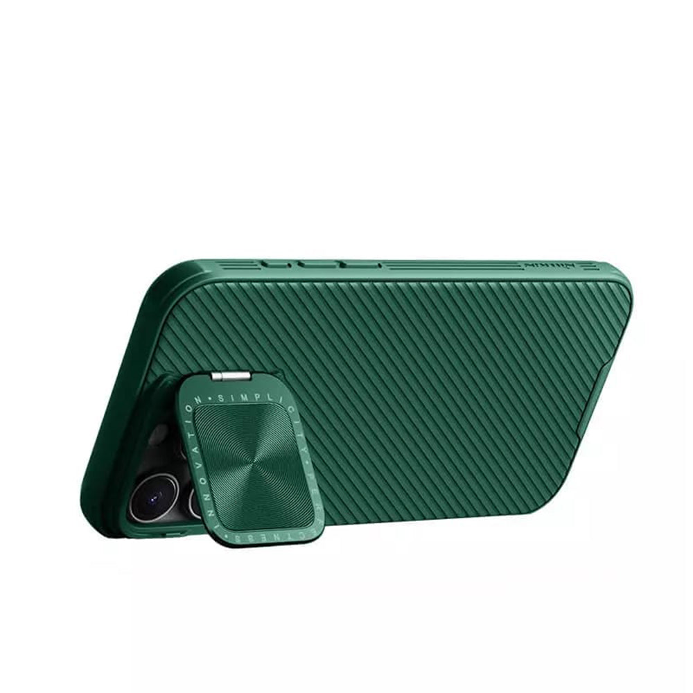 Capa para Apple iPhone 16 Pro, Nillkin, CamShield Prop, Verde