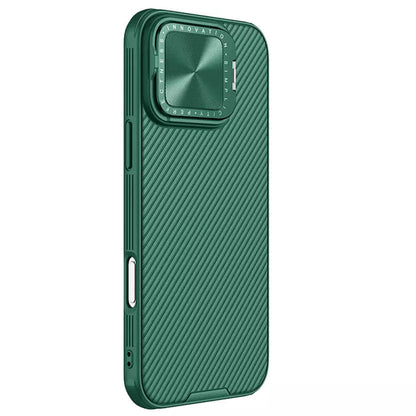 Capa para Apple iPhone 16 Pro, Nillkin, CamShield Prop, Verde