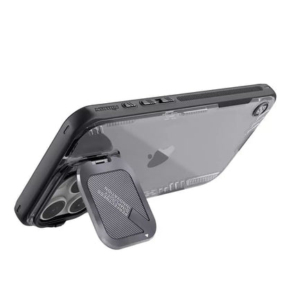 Capa para Apple iPhone 16 Pro, Nillkin, Iceblade Prop (sem recorte para câmara), Preta
