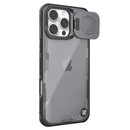 Capa para Apple iPhone 16 Pro, Nillkin, Iceblade Prop (sem recorte para câmara), Preta