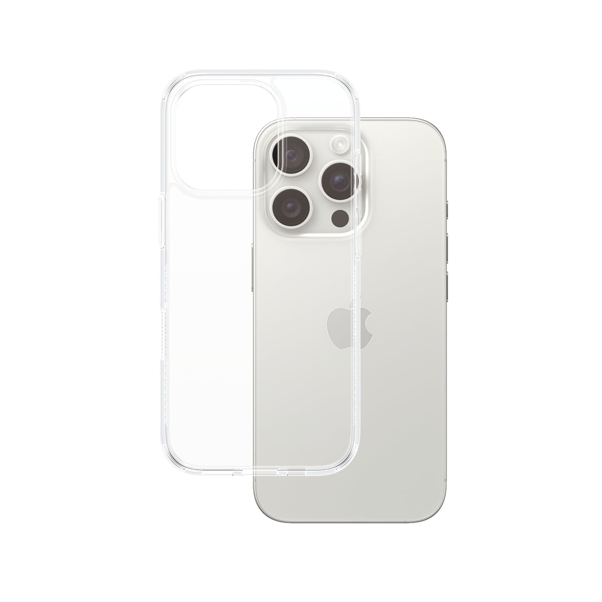 Capa para Apple iPhone 16 Pro, PanzerGlass, HardCase, Transparente