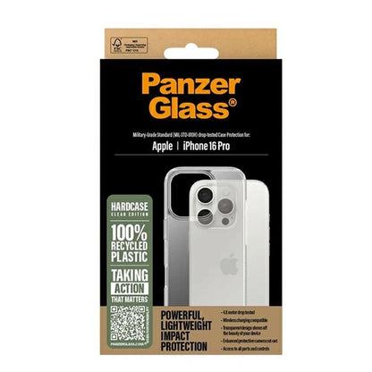 Capa para Apple iPhone 16 Pro, PanzerGlass, HardCase, Transparente