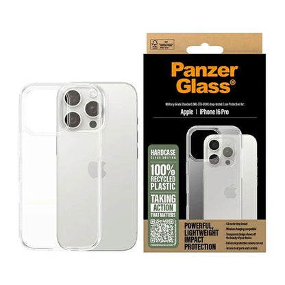 Capa para Apple iPhone 16 Pro, PanzerGlass, HardCase, Transparente