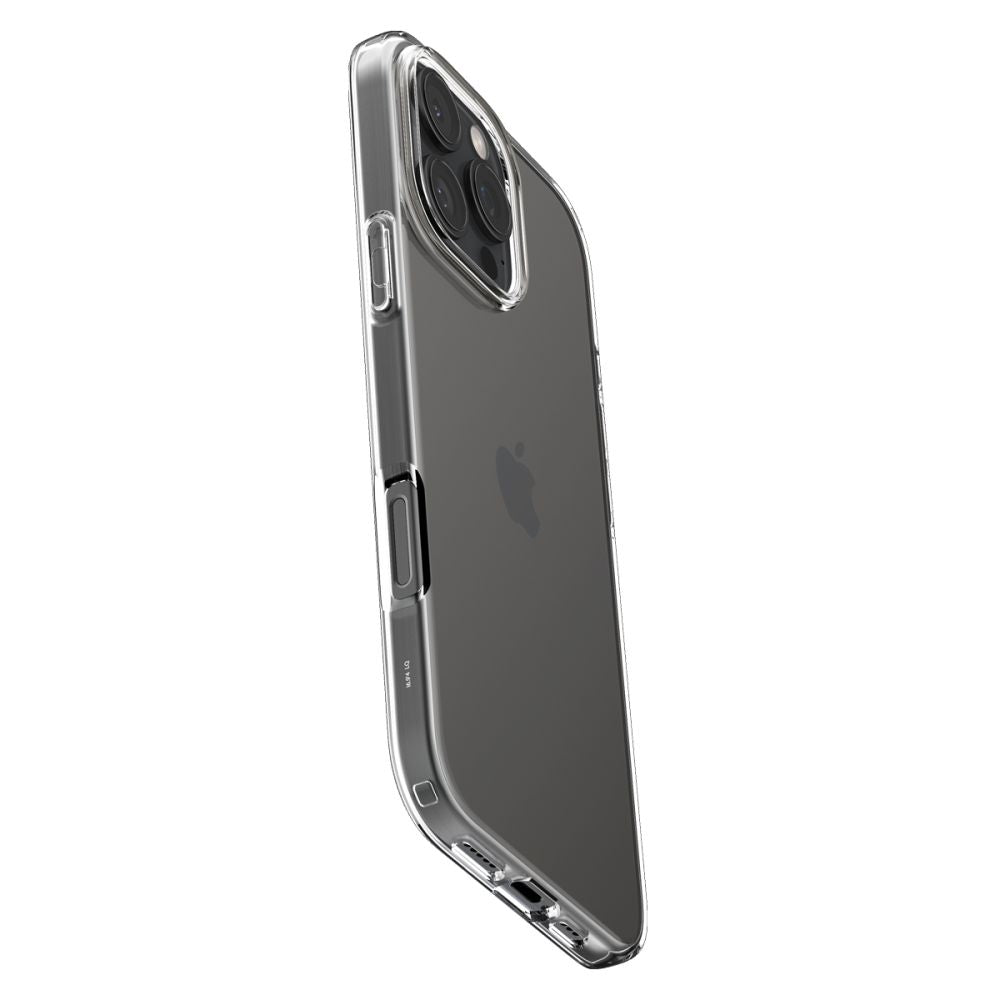 Case for Apple iPhone 16 Pro, Spigen, Liquid Crystal, Transparent ACS08112