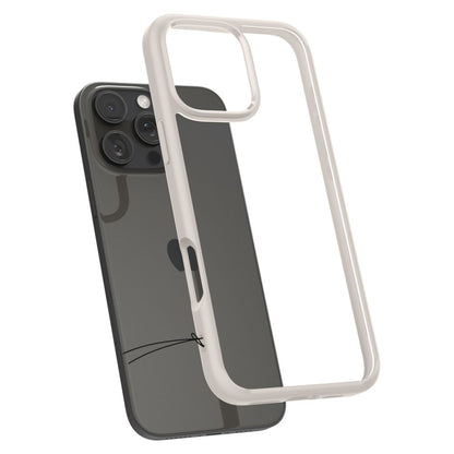 Case for Apple iPhone 16 Pro, Spigen, Ultra Hybrid, Beige ACS08127