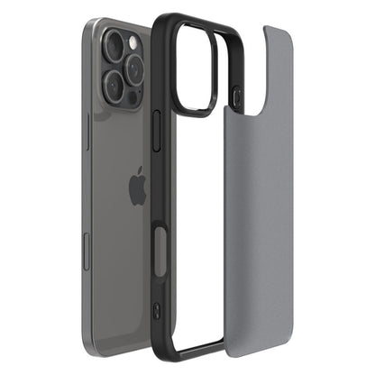 Capa para Apple iPhone 16 Pro, Spigen, Ultra Hybrid, Preto Satinado ACS08124