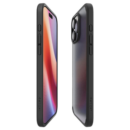 Capa para Apple iPhone 16 Pro, Spigen, Ultra Hybrid, Preto Satinado ACS08124