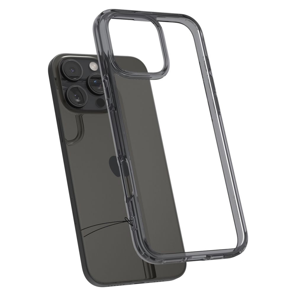 Capa para Apple iPhone 16 Pro, Spigen, Ultra Hybrid, Fumê ACS08123