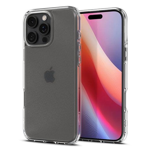 Capa para Apple iPhone 16 Pro, Spigen, Ultra Hybrid, Translúcida Acetinada ACS08122