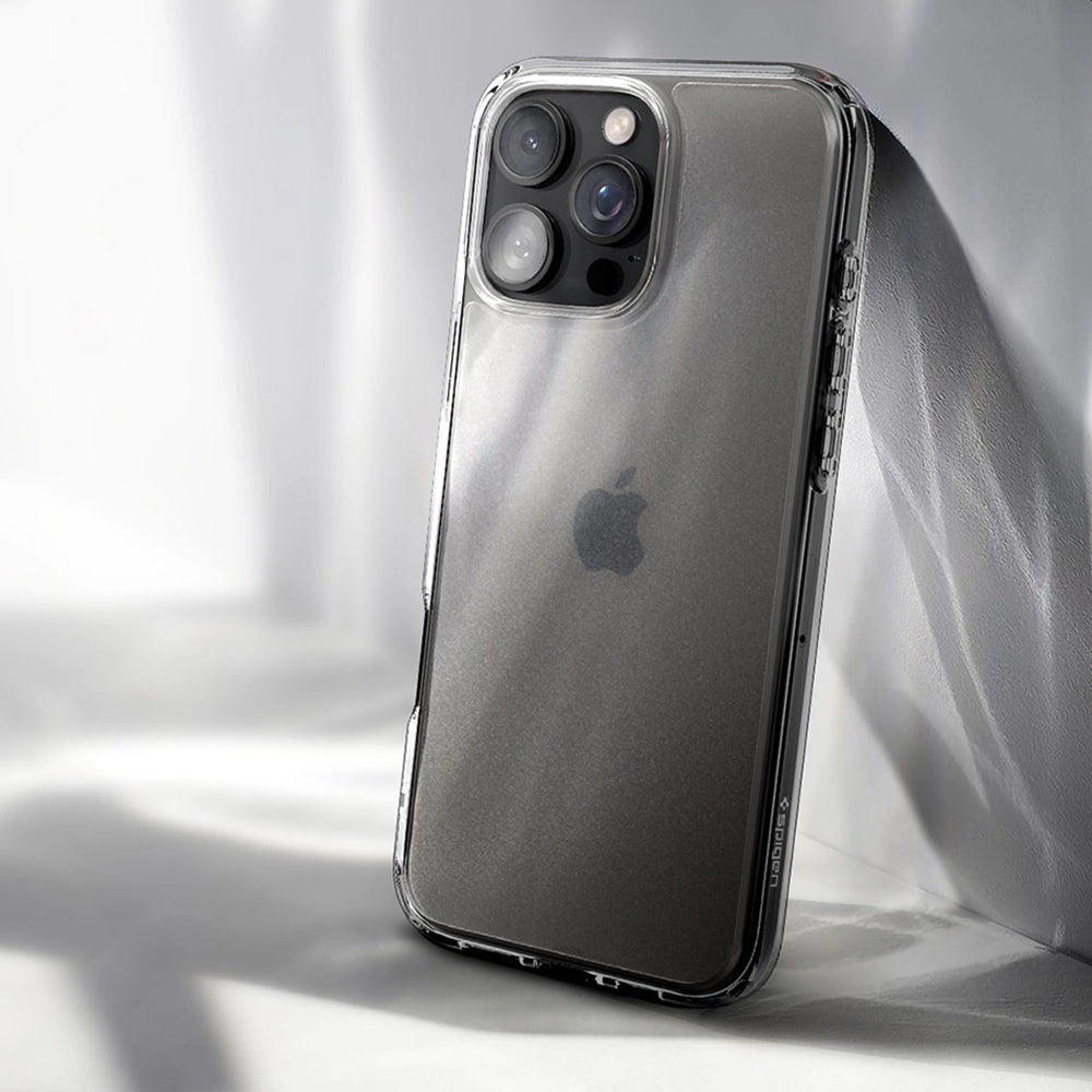 Capa para Apple iPhone 16 Pro, Spigen, Ultra Hybrid, Translúcida Acetinada ACS08122
