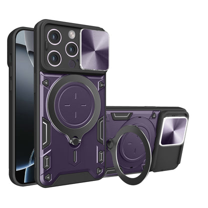 Capa para Apple iPhone 16 Pro, Techsuit, CamGuard Pro, Roxa