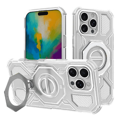 Case for Apple iPhone 16 Pro, Techsuit, Carbon Shield Pro, White