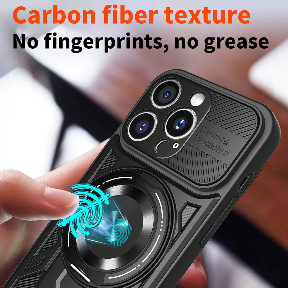 Case for Apple iPhone 16 Pro, Techsuit, RuggedCam, Gray