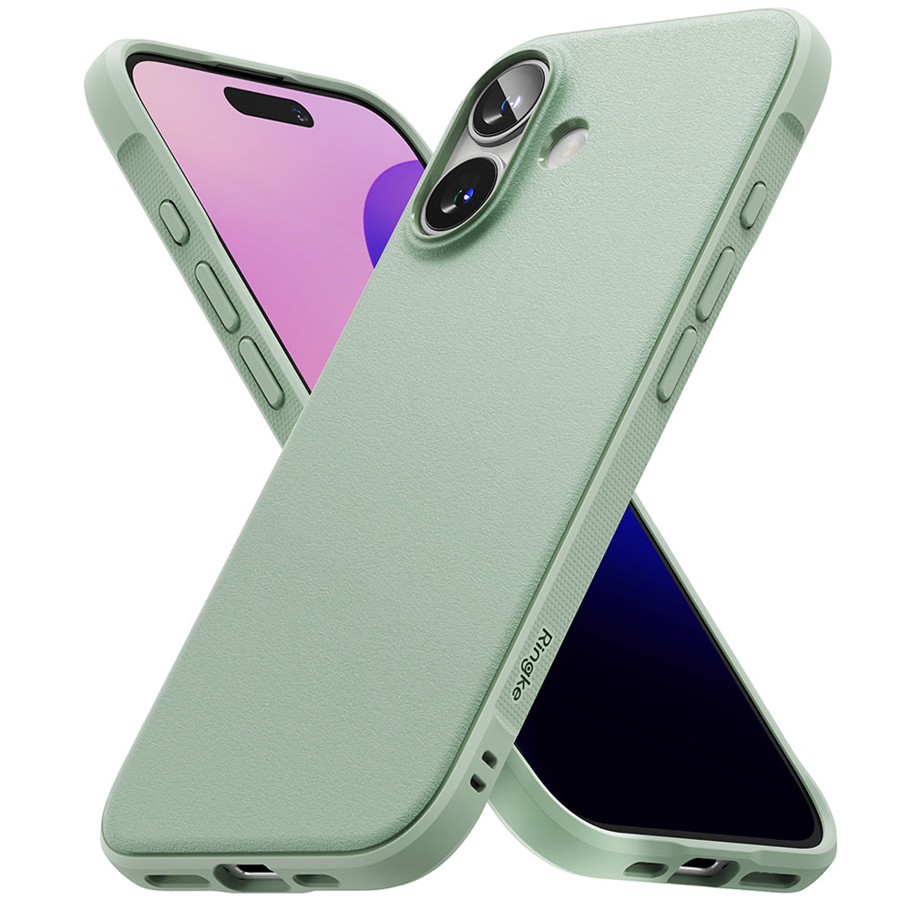 Capa para Apple iPhone 16, Ringke, Ônix, Verde Claro