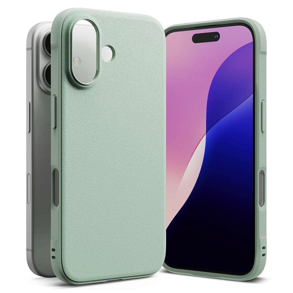 Capa para Apple iPhone 16, Ringke, Ônix, Verde Claro