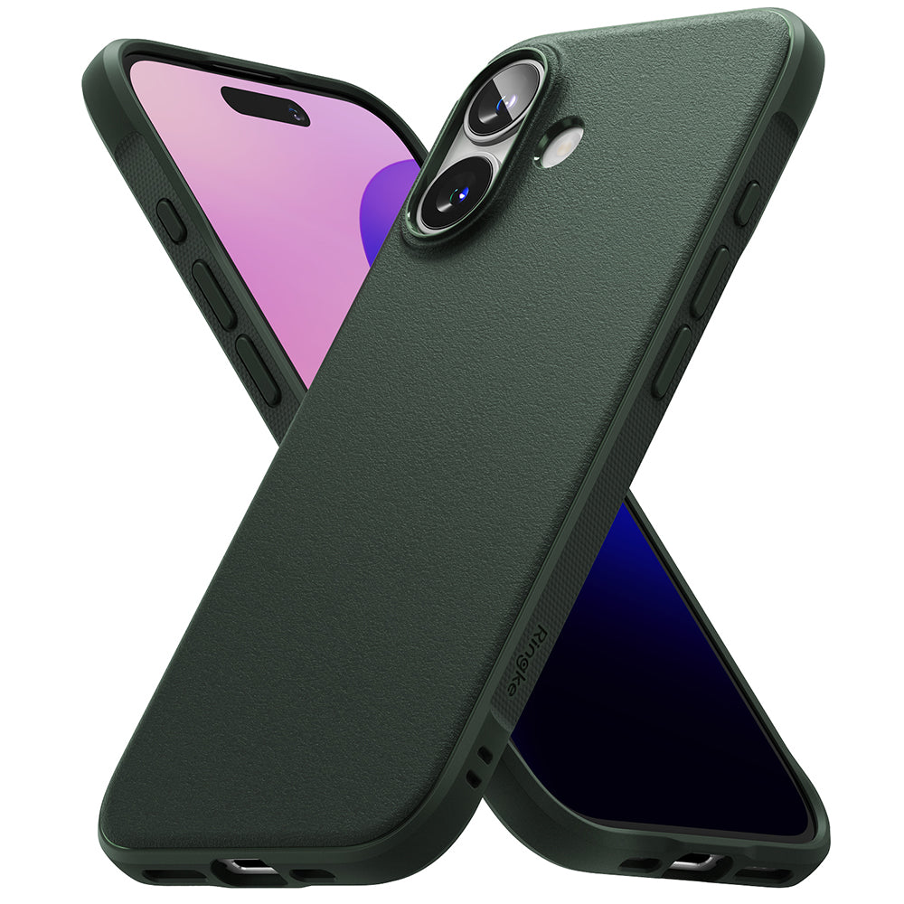 Capa para Apple iPhone 16, Ringke, Ônix, Verde Escuro