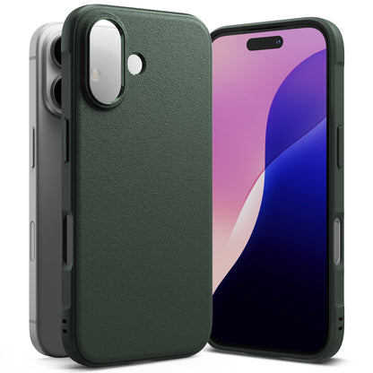 Capa para Apple iPhone 16, Ringke, Ônix, Verde Escuro