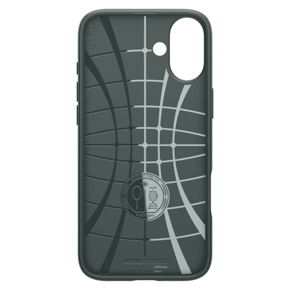 Capa para Apple iPhone 16, Spigen, Liquid Air, Verde