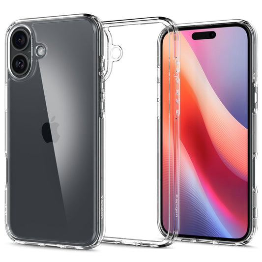 Capa para Apple iPhone 16, Spigen, Ultra Hybrid, Transparente