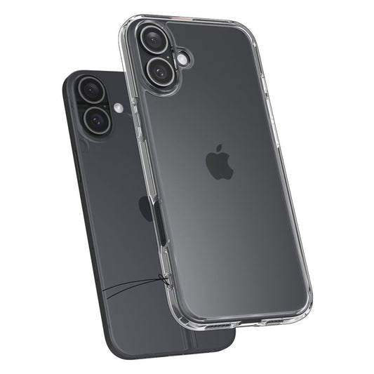 Capa para Apple iPhone 16, Spigen, Ultra Hybrid, Transparente