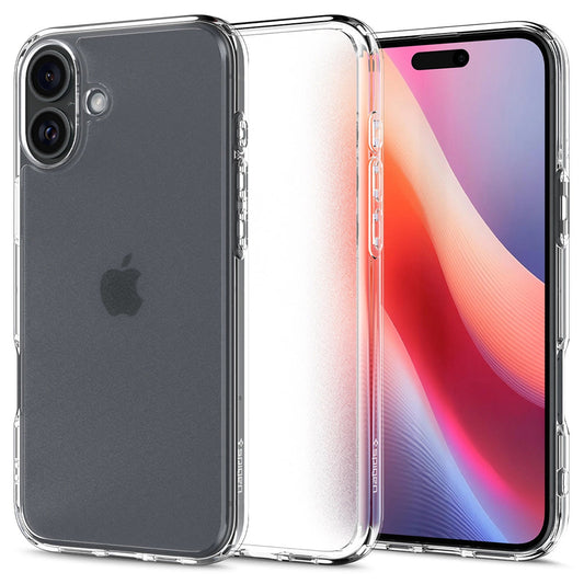 Capa para Apple iPhone 16, Spigen, Ultra Hybrid, Transparência Acetinada