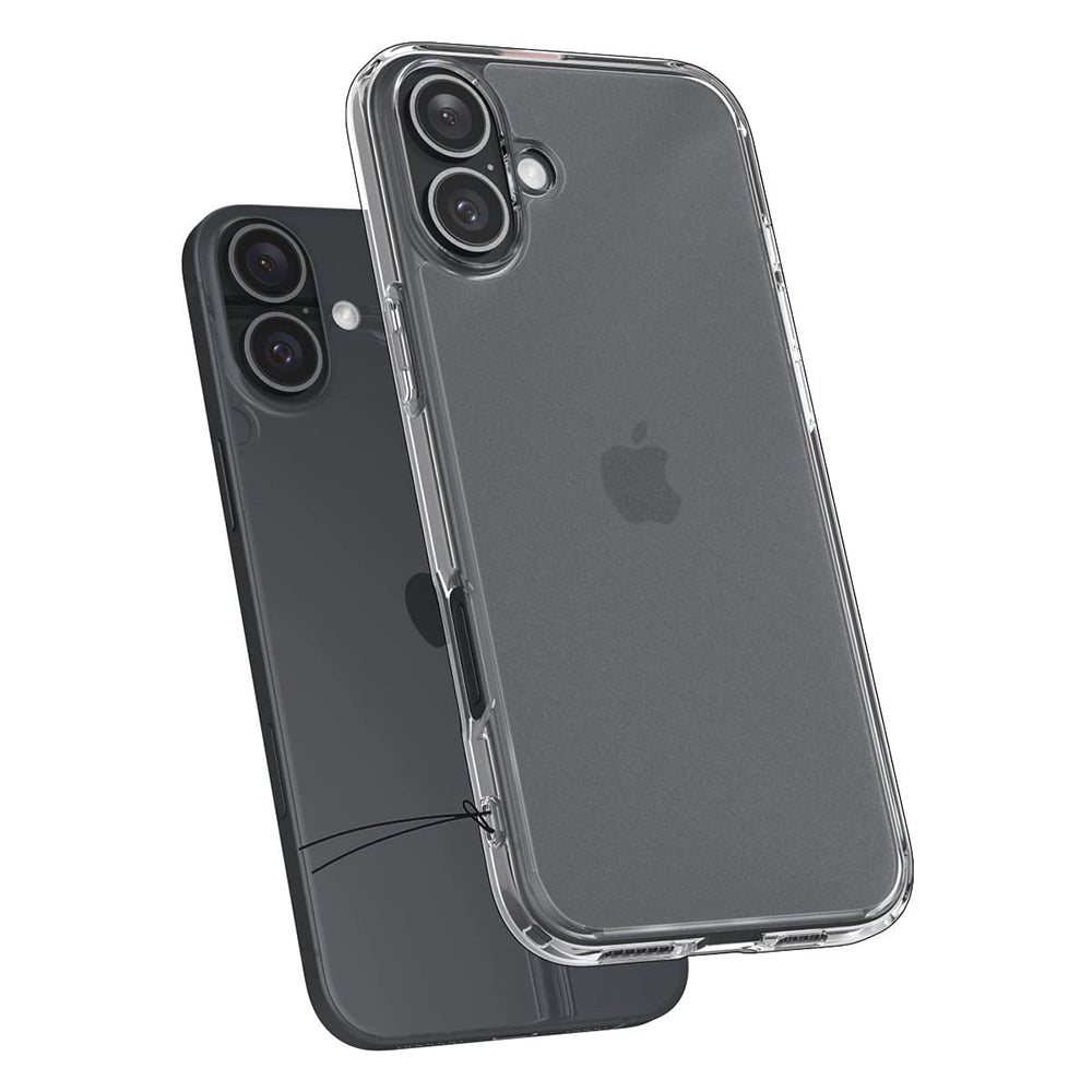 Capa para Apple iPhone 16, Spigen, Ultra Hybrid, Transparência Acetinada