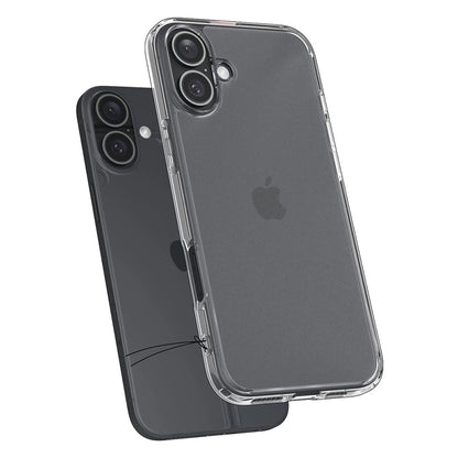 Capa para Apple iPhone 16, Spigen, Ultra Hybrid, Transparência Acetinada