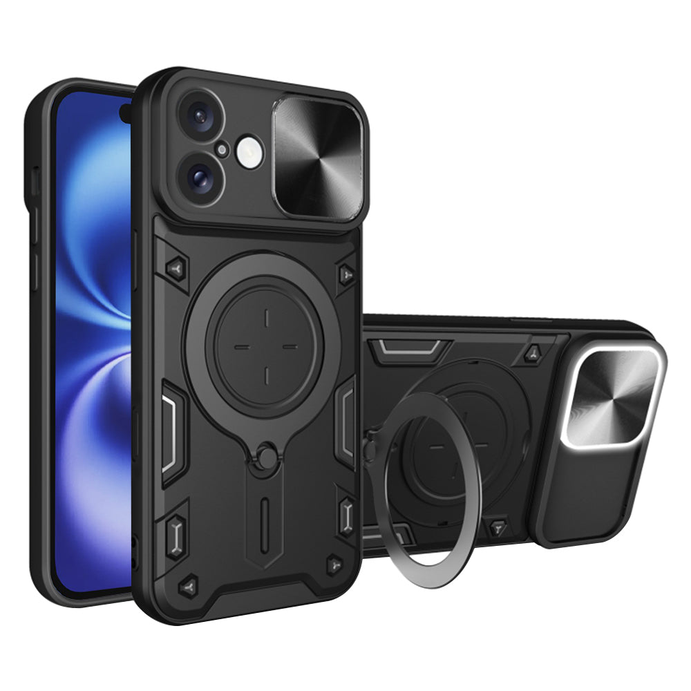 Capa para Apple iPhone 16, Techsuit, CamGuard Pro, Preta