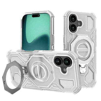 Case for Apple iPhone 16, Techsuit, Carbon Shield Pro, White