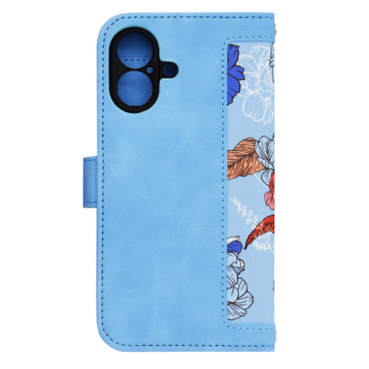 Capa para Apple iPhone 16, Techsuit, FlipCraft, Azul