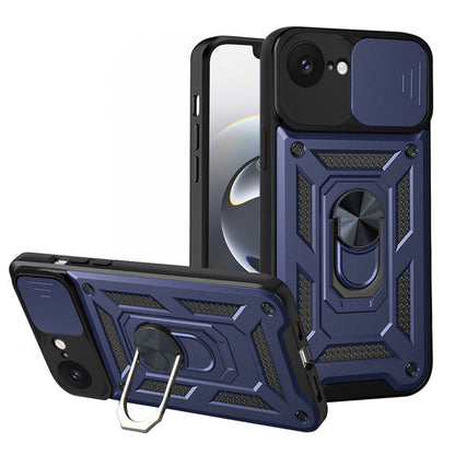 Capa para Apple iPhone 17e / 16e, Techsuit, CamShield, Azul