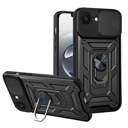 Capa para Apple iPhone 17e / 16e, Techsuit, CamShield, Preta
