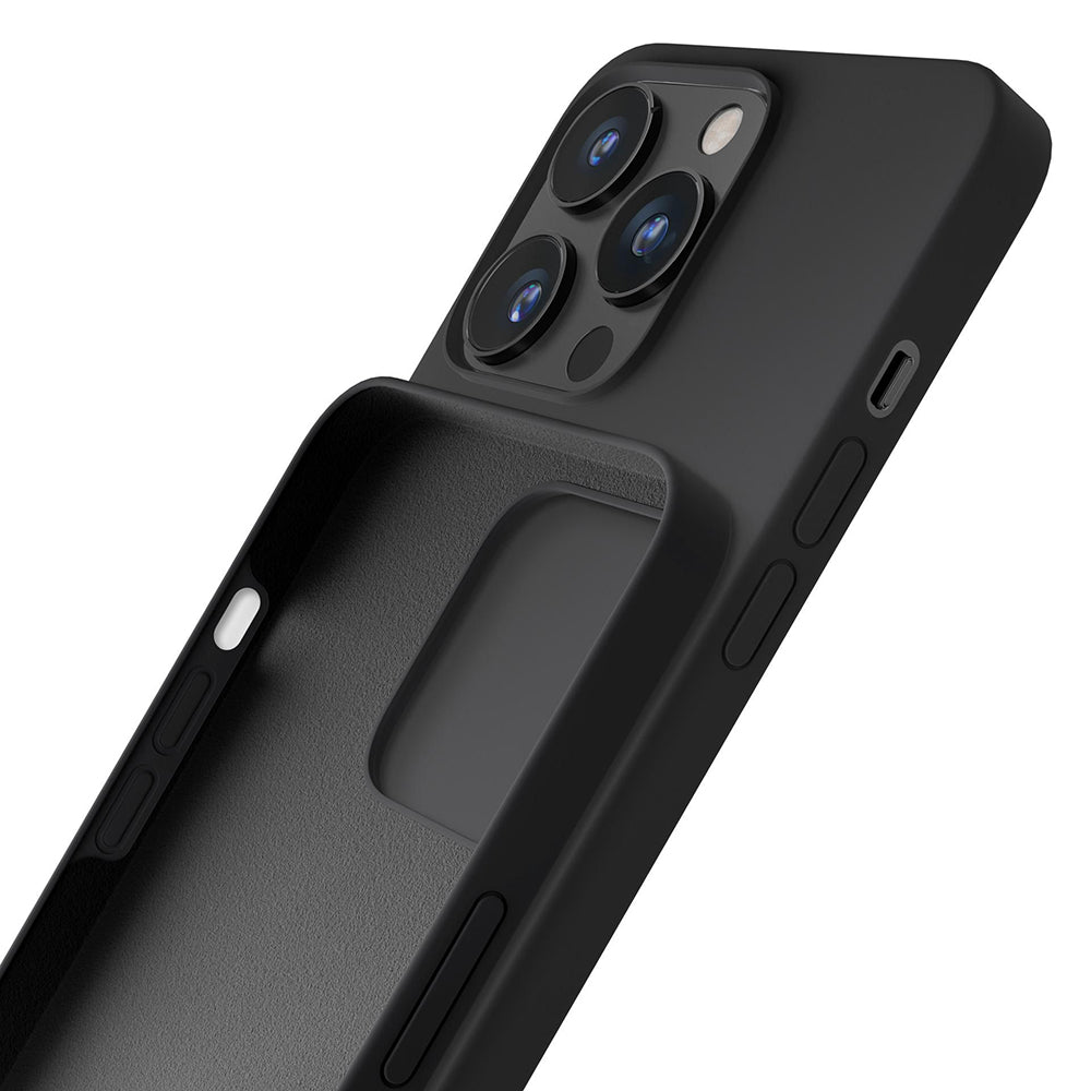 Capa para Apple iPhone 17 Air, 3MK, Silicone, Preta