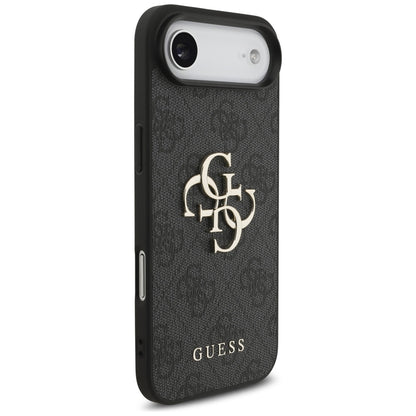 Capa para Apple iPhone 17 Air, Guess, 4G Classic Logo com Alça, Preta
