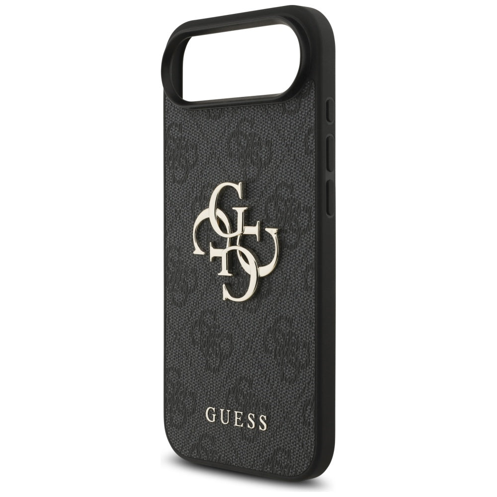 Capa para Apple iPhone 17 Air, Guess, 4G Classic Logo com Alça, Preta