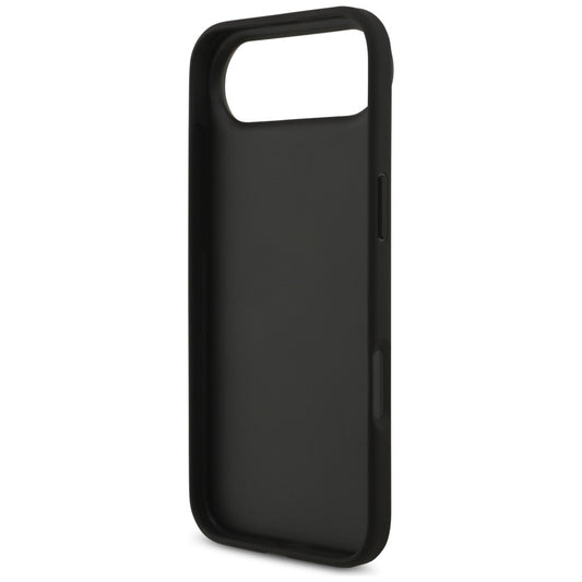 Capa para Apple iPhone 17 Air, Guess, 4G Grained Big and Classic Logo, Preta