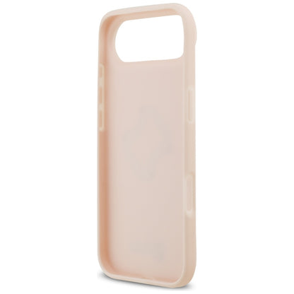 Capa para Apple iPhone 17 Air, Guess, 4G Grained Big and Classic Logo, Rosa