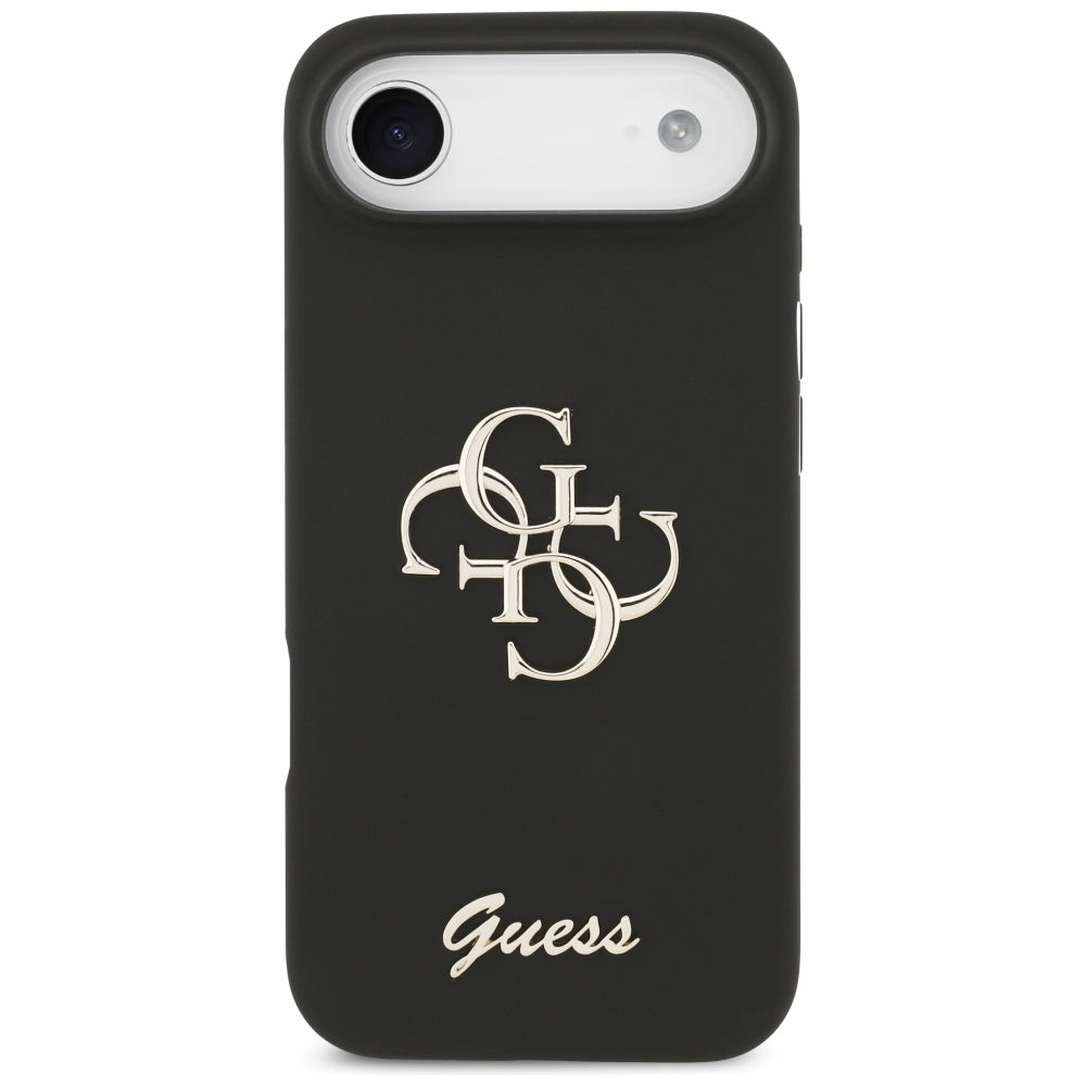 Capa para Apple iPhone 17 Air, Guess, Big 4G Script, Preta