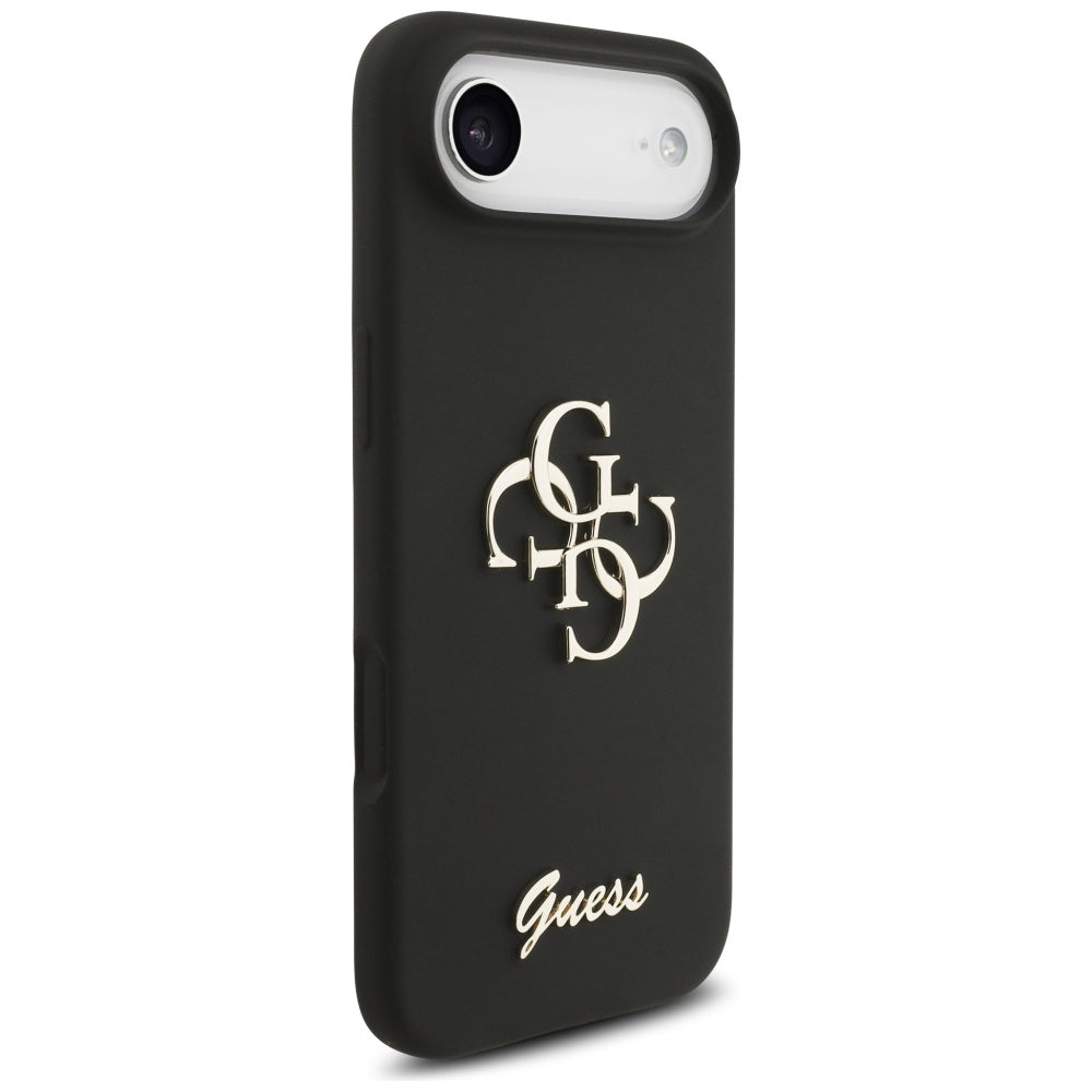 Capa para Apple iPhone 17 Air, Guess, Big 4G Script, Preta
