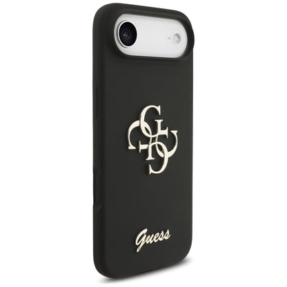 Capa para Apple iPhone 17 Air, Guess, Big 4G Script, Preta