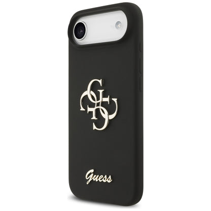 Capa para Apple iPhone 17 Air, Guess, Big 4G Script, Preta