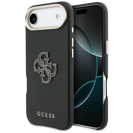Capa para Apple iPhone 17 Air, Guess, Resin Logo, Preta