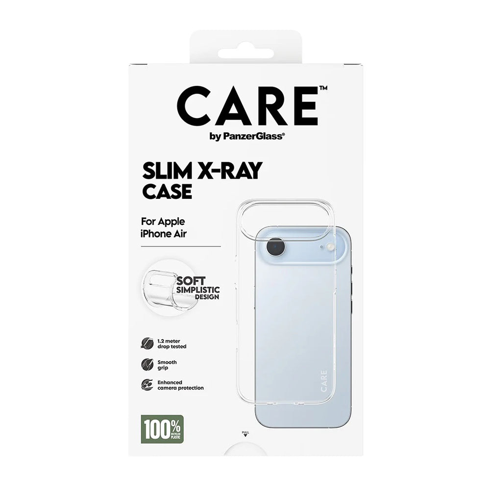Capa para Apple iPhone 17 Air, PanzerGlass, Care Fashionable X-ray, Transparente