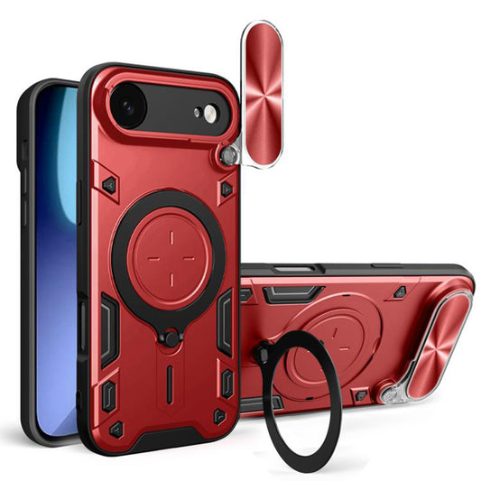 Capa para Apple iPhone 17 Air, Techsuit, CamGuard Pro, Vermelha