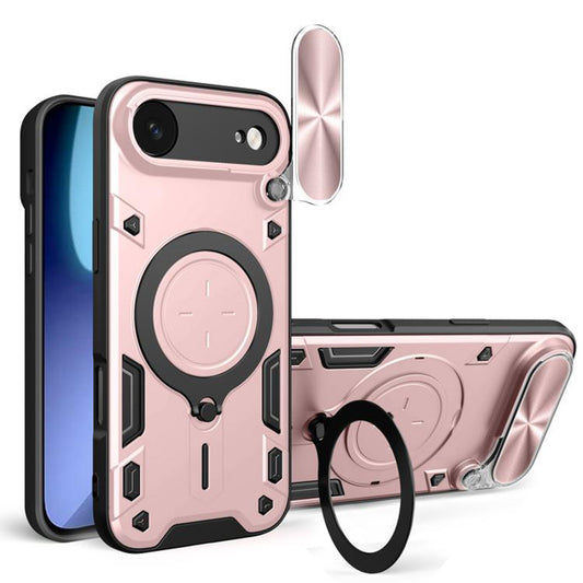 Capa para Apple iPhone 17 Air, Techsuit, CamGuard Pro, Rosa Dourado