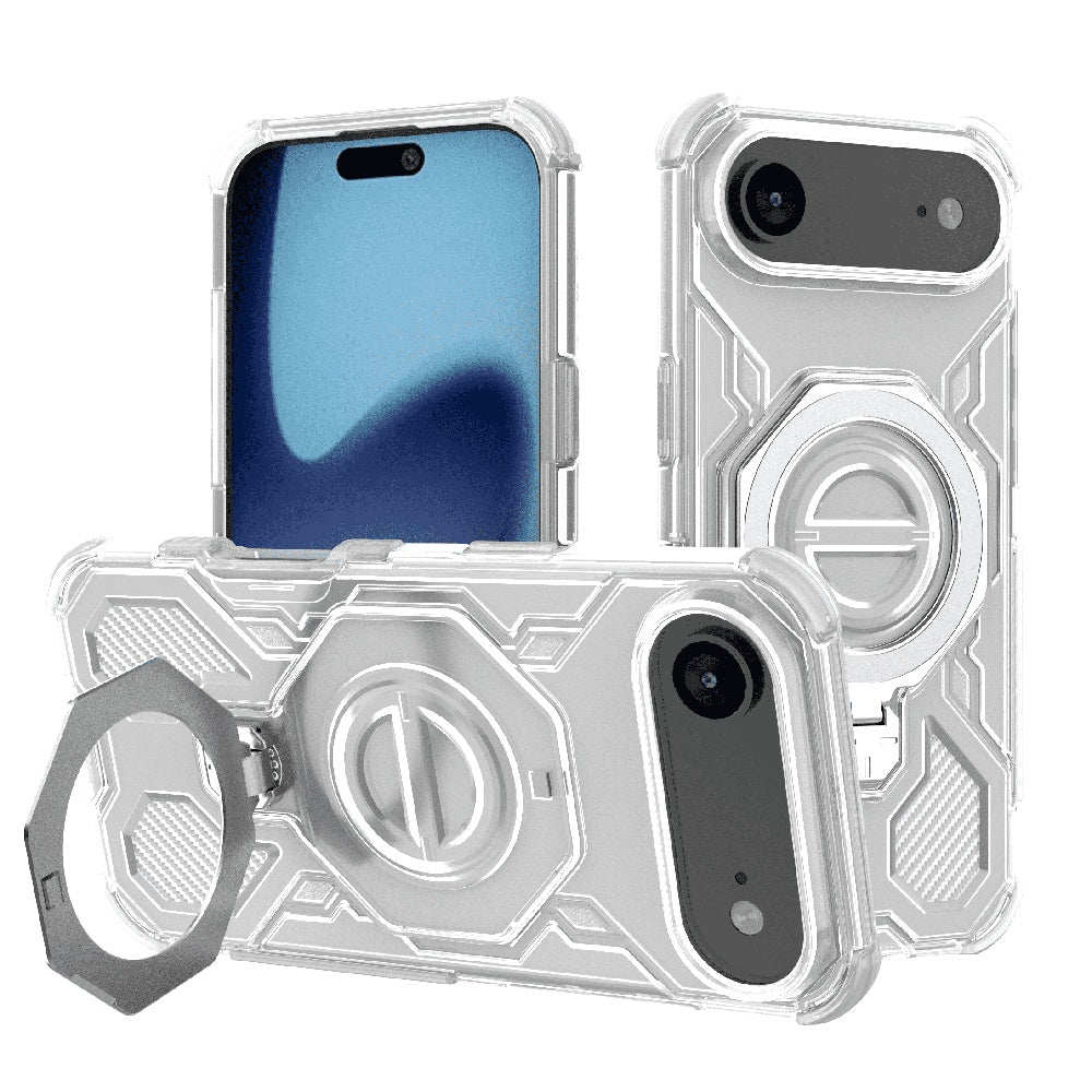 Capa para Apple iPhone 17 Air, Techsuit, Carbon Shield Pro, Branca