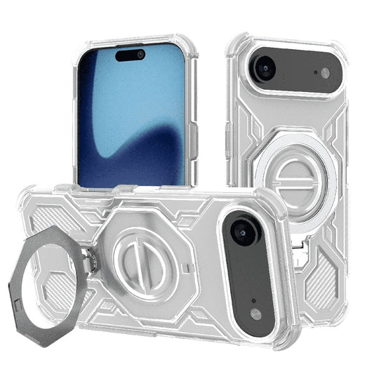 Capa para Apple iPhone 17 Air, Techsuit, Carbon Shield Pro, Branca