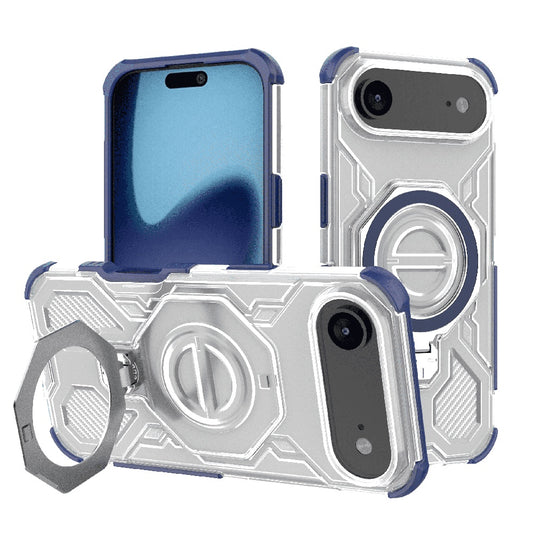 Capa para Apple iPhone 17 Air, Techsuit, Carbon Shield Pro, Azul