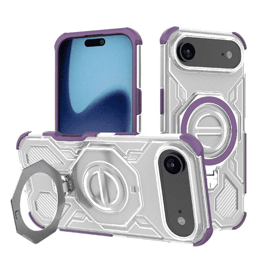 Capa para Apple iPhone 17 Air, Techsuit, Carbon Shield Pro, Roxo