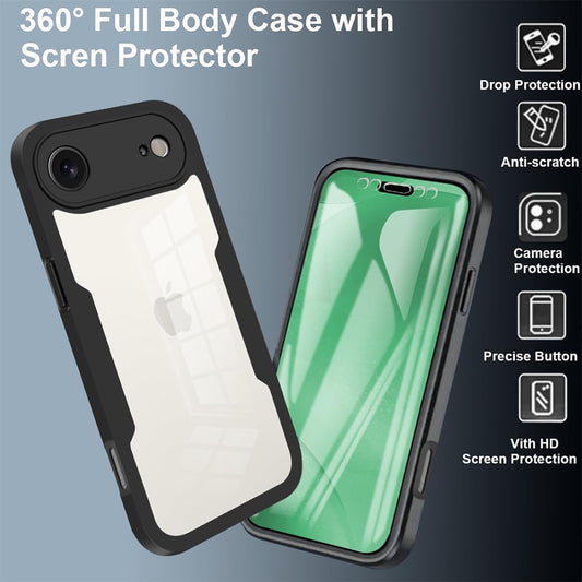 Capa para Apple iPhone 17 Air, Techsuit, ColorVerse 360, Preta